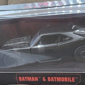 Batman Black Batmobile Action Figure Playset